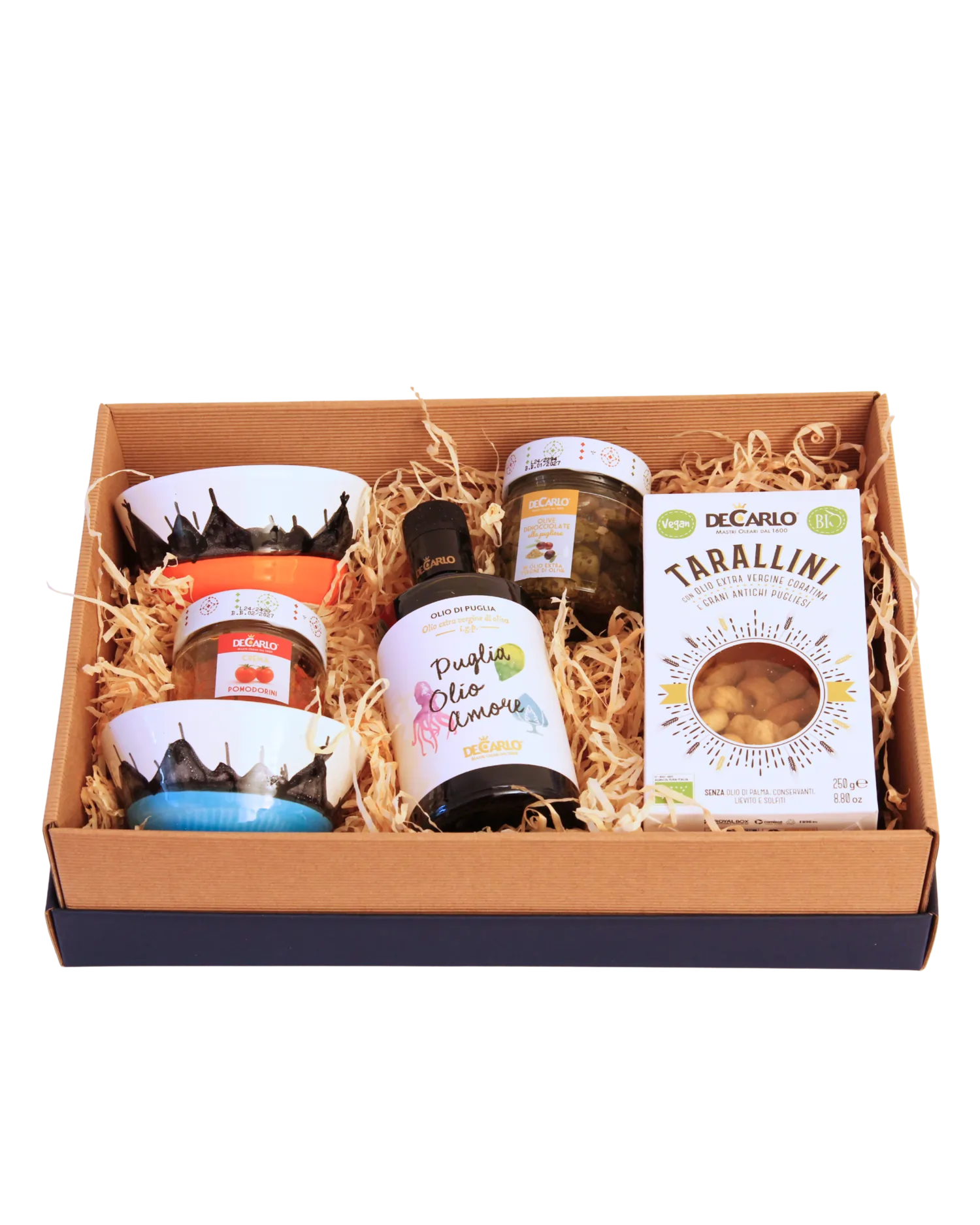 Weihnachtlicher Geschenkkorb Antipasto Pugliese im Hofer Market